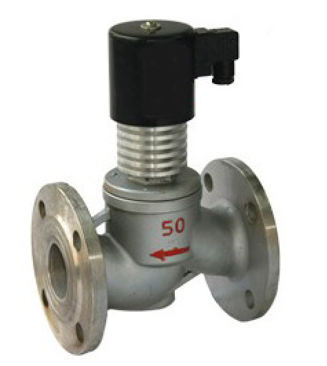 2L法兰高温蒸汽电磁阀-2