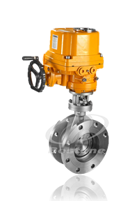 防爆电动法兰式蝶阀