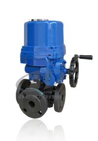 防爆电动三通球阀