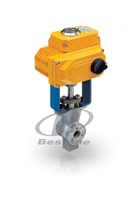 电动V型调节球阀