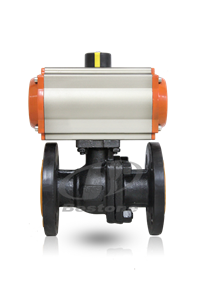 美标气动法兰球阀