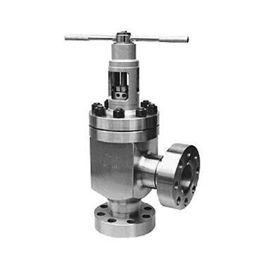 高压角式截止阀