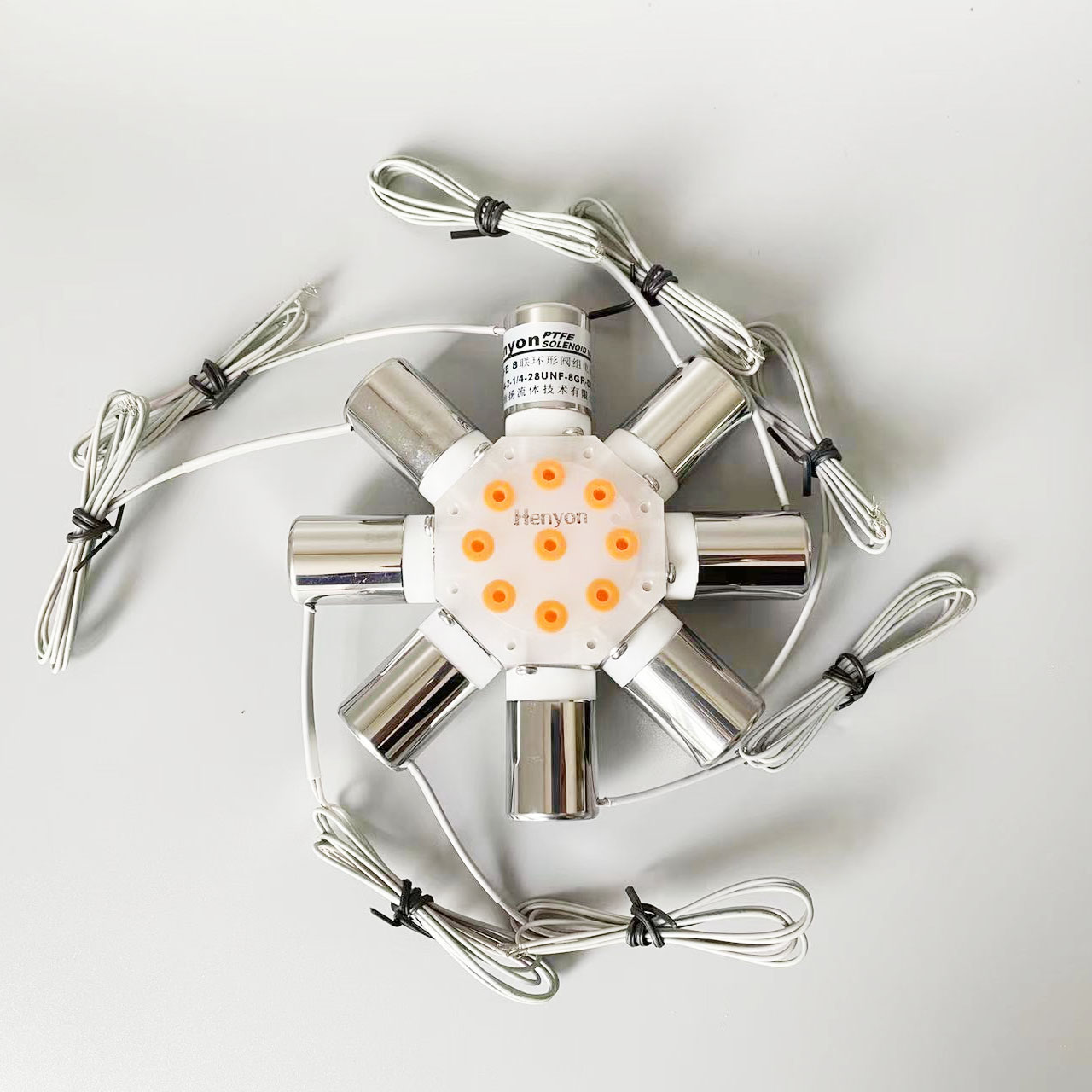 PTFE电磁阀环形阀组